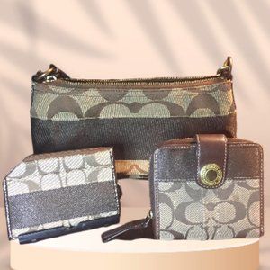 AUTHENTIC Brown Coach SET